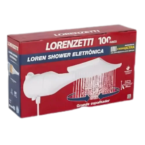CHUVEIRO ELETRÔNICO LORENZETTI LOREN SHOWER 220V 7500W